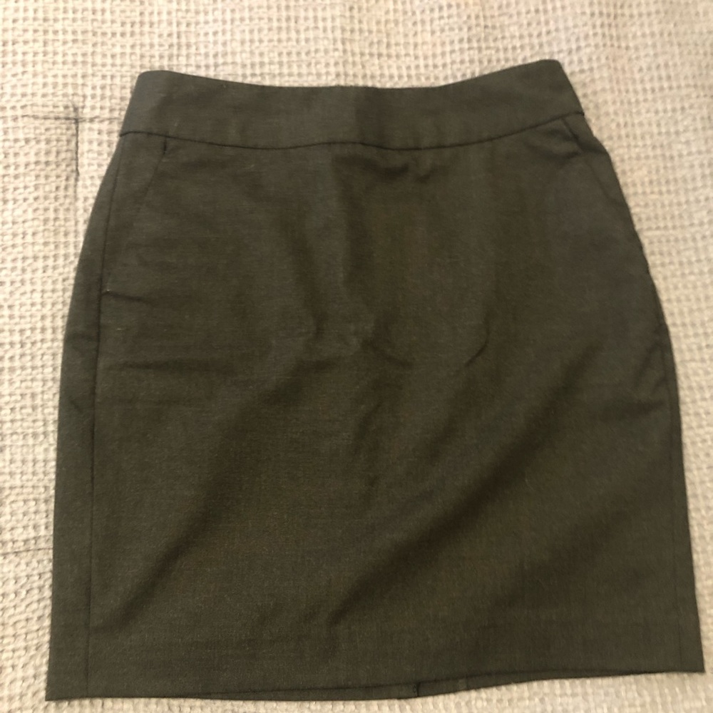 Banana Republic Gray Mini Skirt